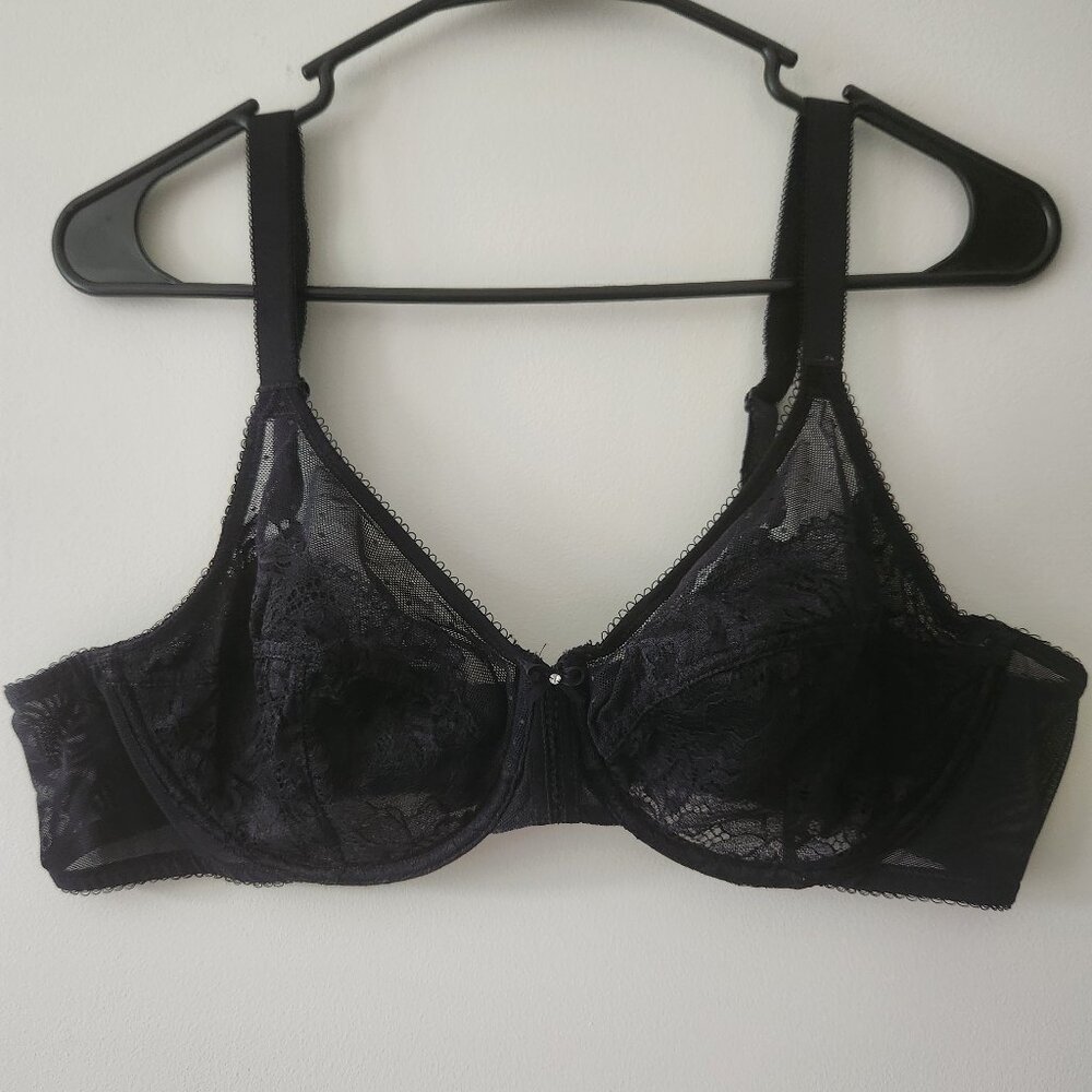 Vanity Fair Sheer Lace Bra